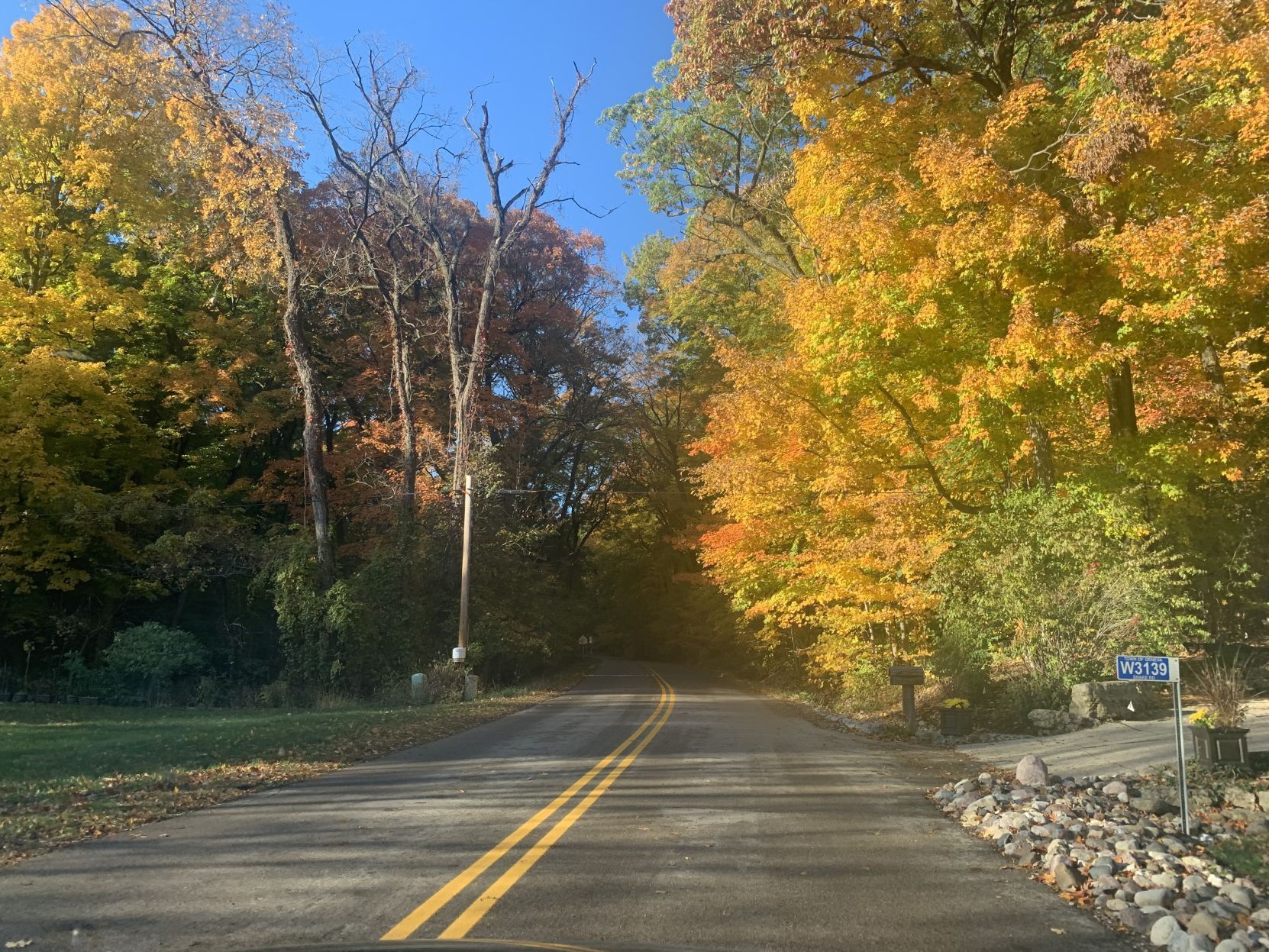 Snake Road fall colors